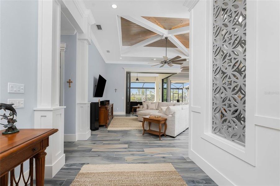 Furnished interior view inside a new home in , Port Charlotte (Image 39).