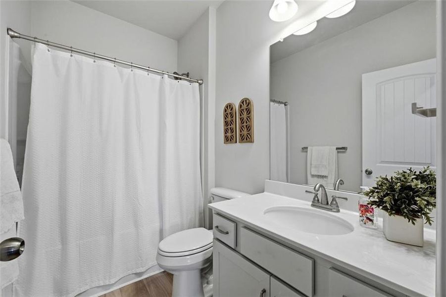 Furnished interior view inside a new home in , Sugar Hill (Image 32).