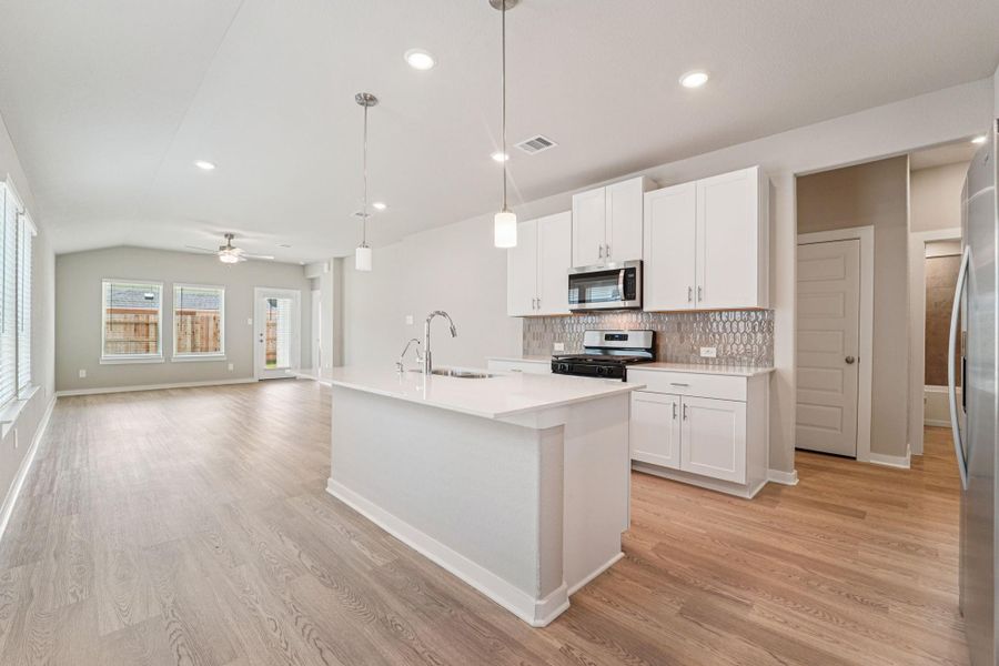 Photo is not of the actual home, but is an inspirational photo of builder’s model home and may depict options, furnishings, and/or decorator features that are not included