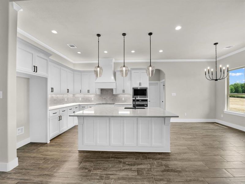 Furnished interior view inside a new home in , Azle (Image 9). Furnished interior view inside a new home in , Azle (Image 9).