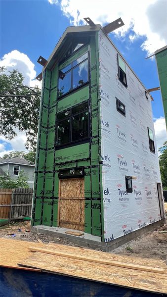 In-progress construction of a new home in , Austin, TX (Image 14).