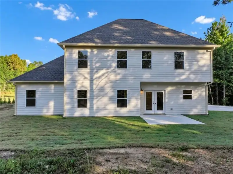 Exterior details and patio area of a home in , Douglasville (Image 4).