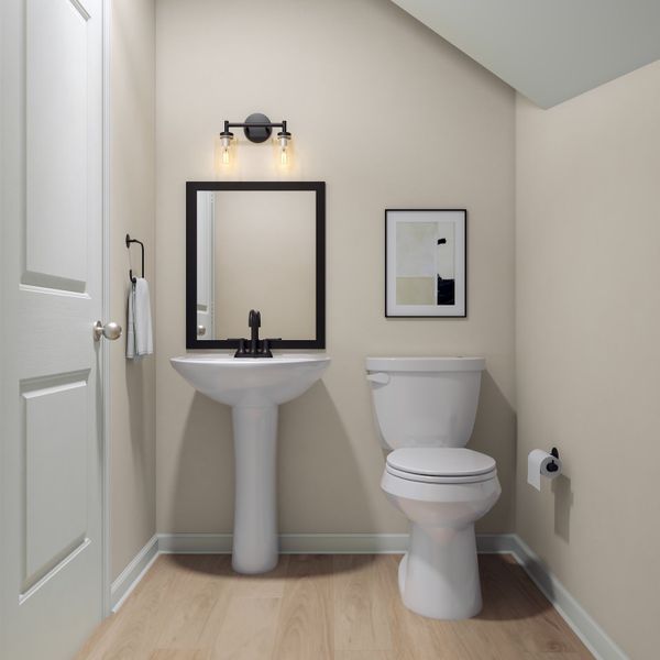 Representative furnished interior of a home built from the Astor by Tri Pointe Homes in Summit At Homestead, Chapel Hill (Image 7).