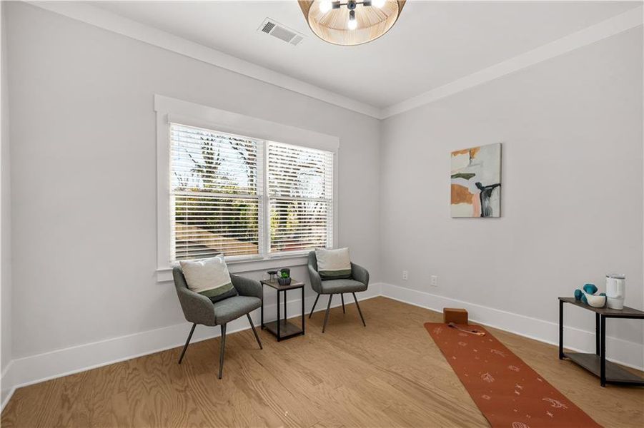 Furnished interior view inside a new home in , Atlanta (Image 13).