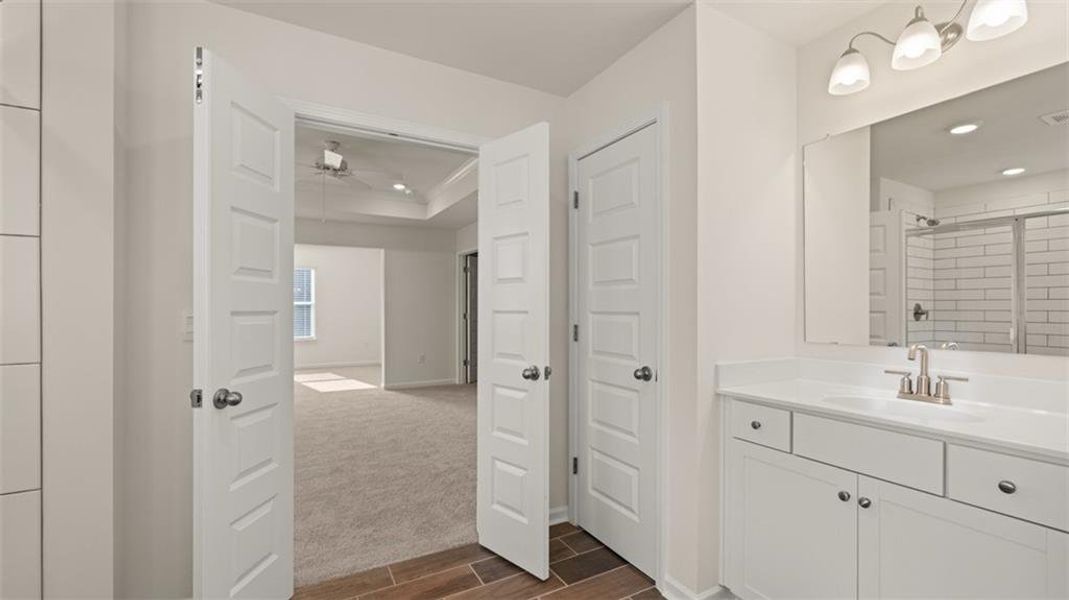 Furnished interior view inside a new home in The Gates at Pates Creek, Hampton (Image 10).