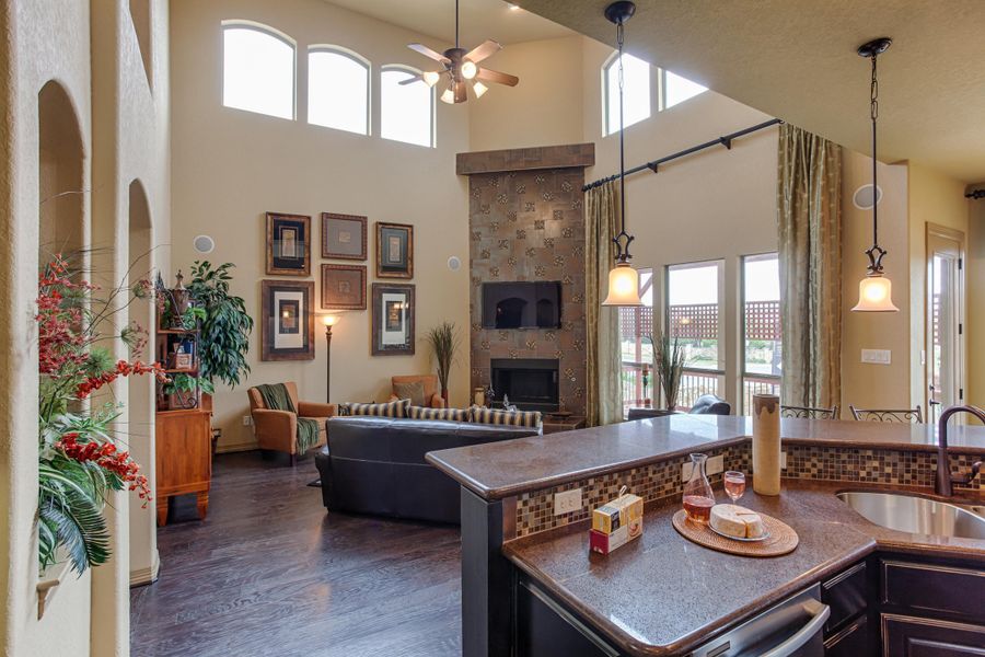 Representative furnished interior of a home built from the The Biltmore by Whitestone Custom Homes in Johnson Ranch, Bulverde (Image 31). Representative furnished interior of a home built from the The Biltmore by Whitestone Custom Homes in Johnson Ranch, Bulverde (Image 31).