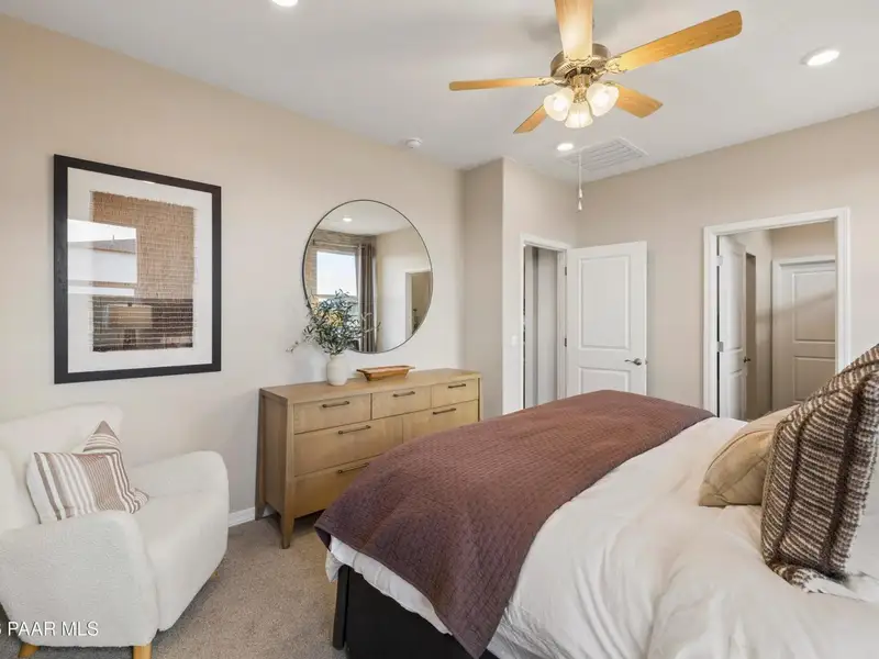 Furnished interior view inside a new home in South Ranch Southern Collection, Prescott (Image 10). Furnished interior view inside a new home in South Ranch Southern Collection, Prescott (Image 10).