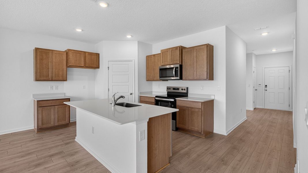 Furnished interior view inside a new home in American Village, Palm Coast (Image 4).