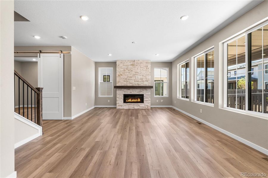 Spacious, unfurnished interior of a new home in Harmony at Solstice, Littleton (Image 23).