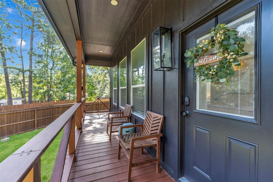 Exterior details and patio area of a home in , Montgomery (Image 25).