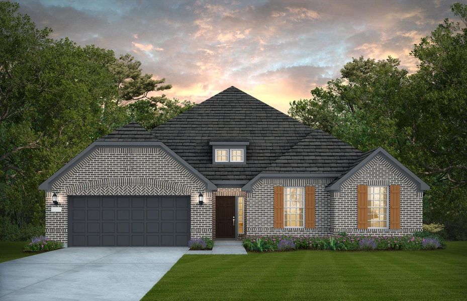 Representative exterior photo of a completed home built from the Kennedale by Pulte Homes in Davis Ranch, San Antonio, TX (Image 20).