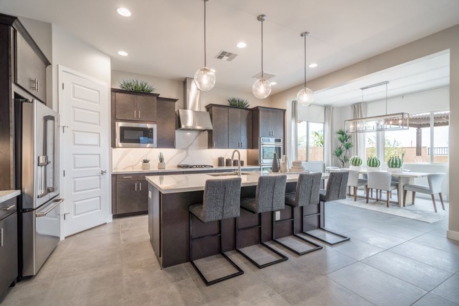 Furnished interior view inside a new home in Hawes Crossing, Mesa (Image 8).