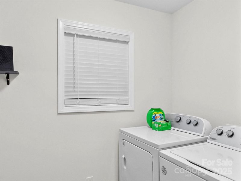 Laundry Room (with Washer & Dryer that convey with the sale)