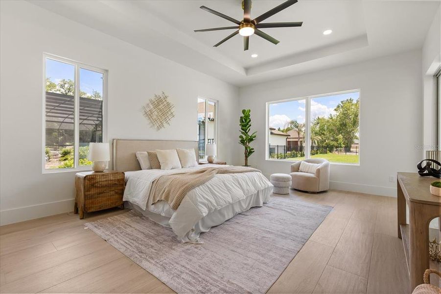 Furnished interior view inside a new home in , Sanford (Image 53).