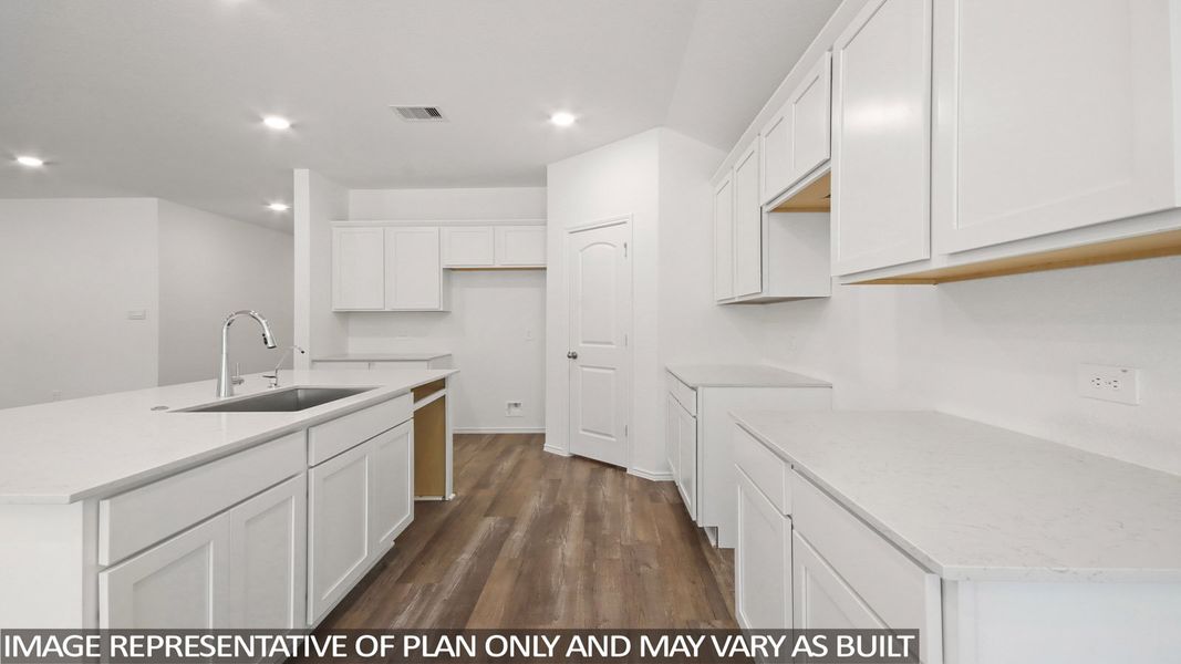 Furnished interior view inside a new home in Williams Reserve East, Conroe (Image 6).