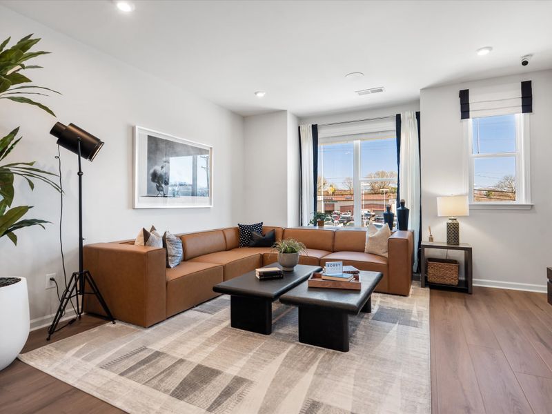 Furnished interior view inside a new home in Southmont, Charlotte (Image 6).