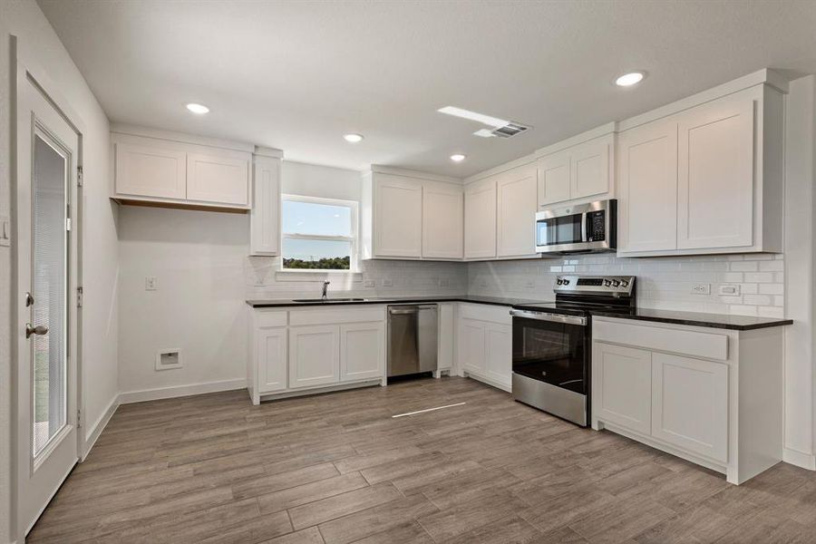 Furnished interior view inside a new home in Gatlin Ranch, Springtown (Image 9). Furnished interior view inside a new home in Gatlin Ranch, Springtown (Image 9).