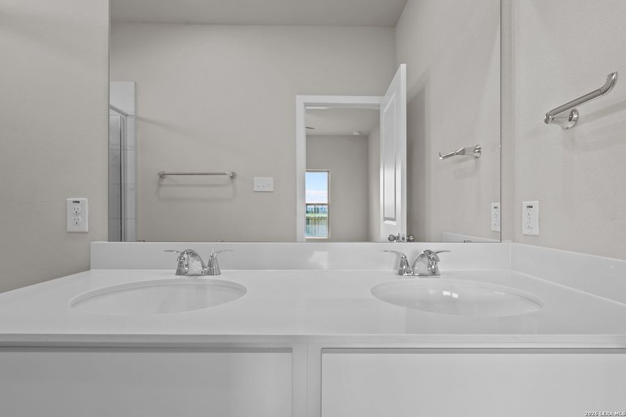 Close-up of interior finishes inside a home in The Parklands, Schertz (Image 16).