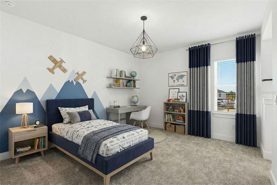 Furnished interior view inside a new home in Vida's Way, Wesley Chapel (Image 34).