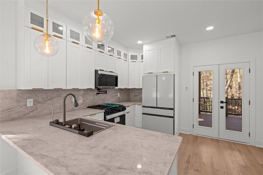 Furnished interior view inside a new home in , Villa Rica (Image 7). Furnished interior view inside a new home in , Villa Rica (Image 7).