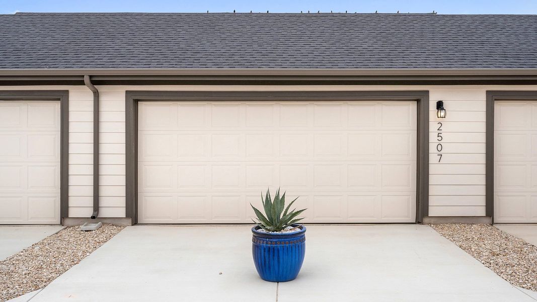 Exterior details and patio area of a home in Avery Centre, Round Rock (Image 28). Exterior details and patio area of a home in Avery Centre, Round Rock (Image 28).