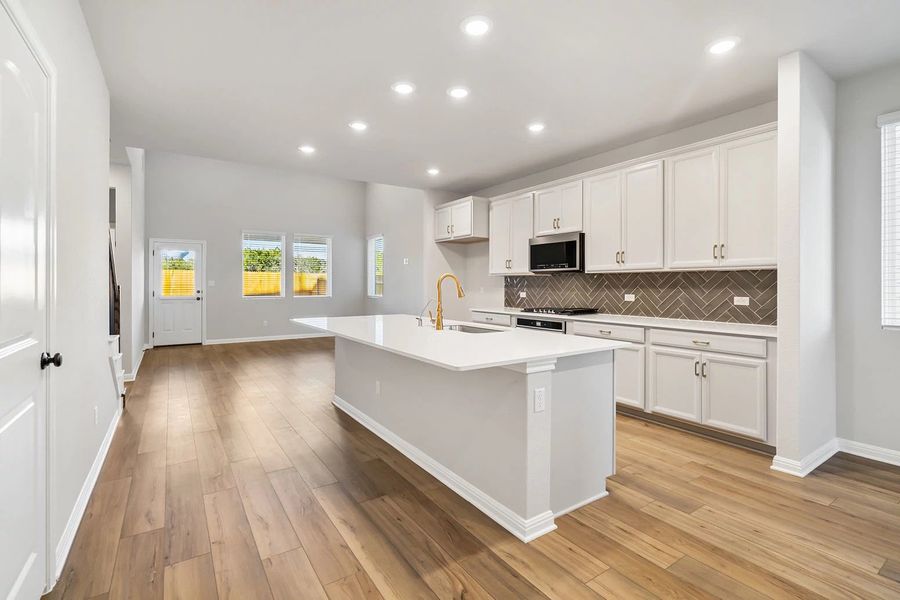 Representative furnished interior of a home built from the Granbury by Ashton Woods in Berry Creek Highlands, Georgetown (Image 38). Representative furnished interior of a home built from the Granbury by Ashton Woods in Berry Creek Highlands, Georgetown (Image 38).