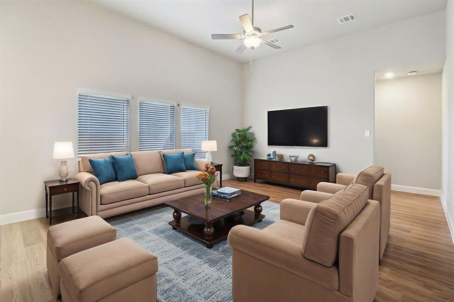 Photo is not of the actual home, but is an inspirational photo of builder’s model home and may depict options, furnishings, and/or decorator features that are not included.