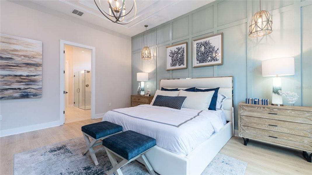 Furnished interior view inside a new home in , Deland (Image 14).