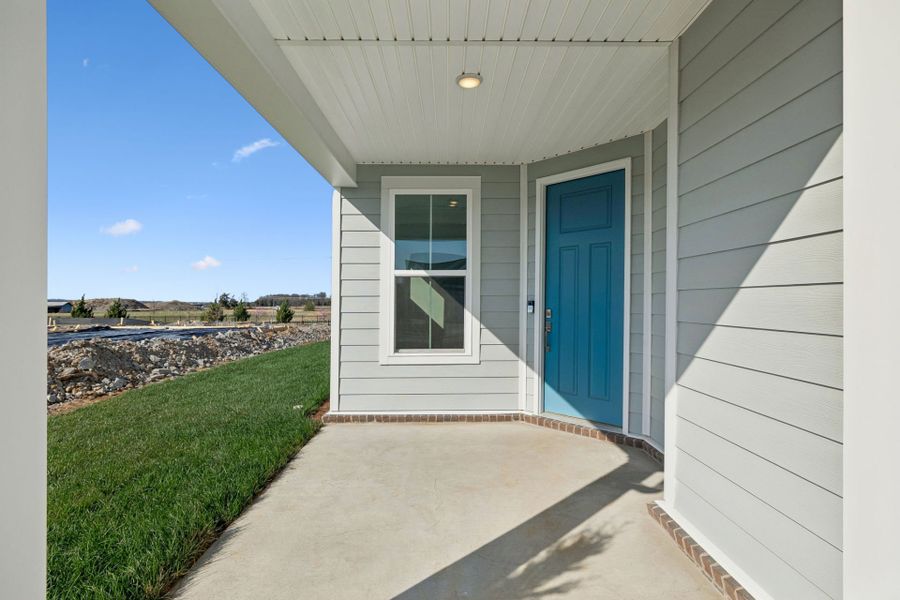 Exterior details and patio area of a home in Del Webb Barton Village, Lebanon (Image 35).