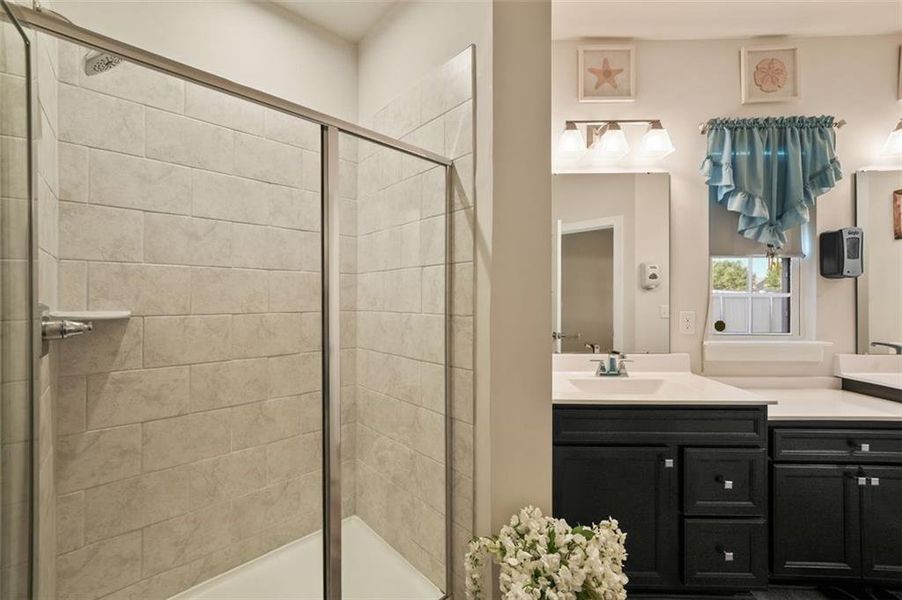 Furnished interior view inside a new home in , Locust Grove (Image 6).