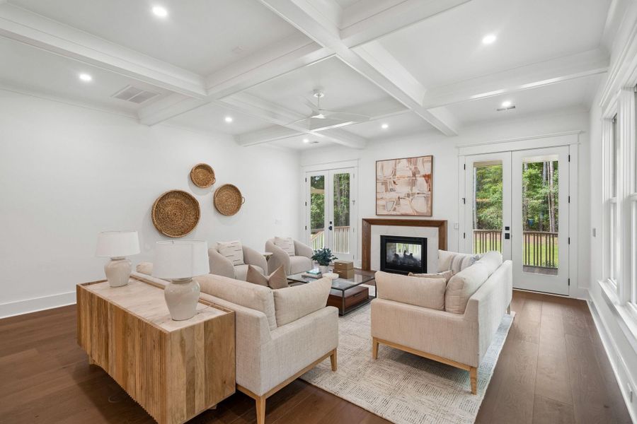 Furnished interior view inside a new home in , Mount Pleasant (Image 68).