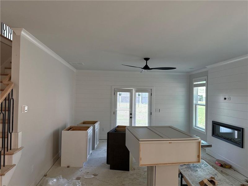 In-progress construction of a new home in , Lawrenceville, GA (Image 51).