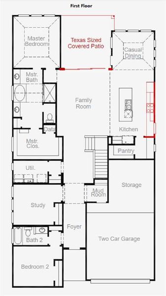 First Floor layout