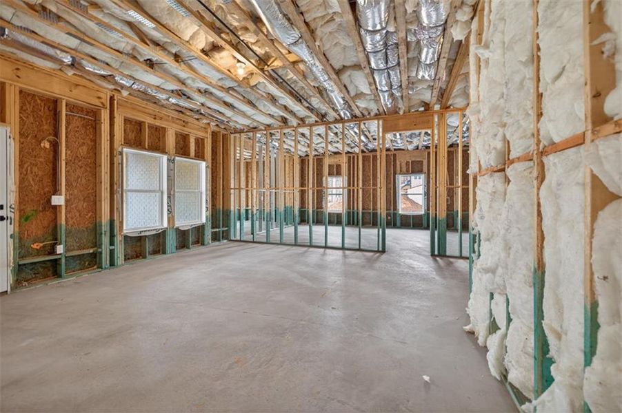 In-progress construction of a new home in , Jefferson, GA (Image 49).