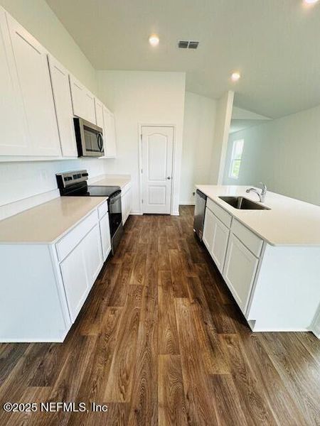 Furnished interior view inside a new home in Rookery, Green Cove Springs (Image 7).