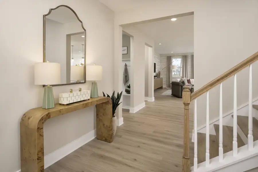 Representative furnished interior of a home built from the Appalachian by Mattamy Homes in The Preserve At Reedy Creek, Benson (Image 11).