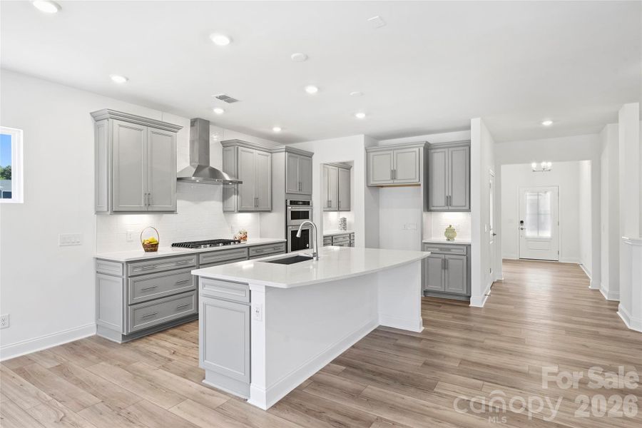 Furnished interior view inside a new home in , Concord (Image 10).