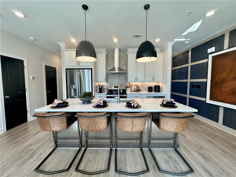 Welcome home to Market Square! *Images shown are from a decorated model of the same floor plan. Design selections and color packages will vary by home.*