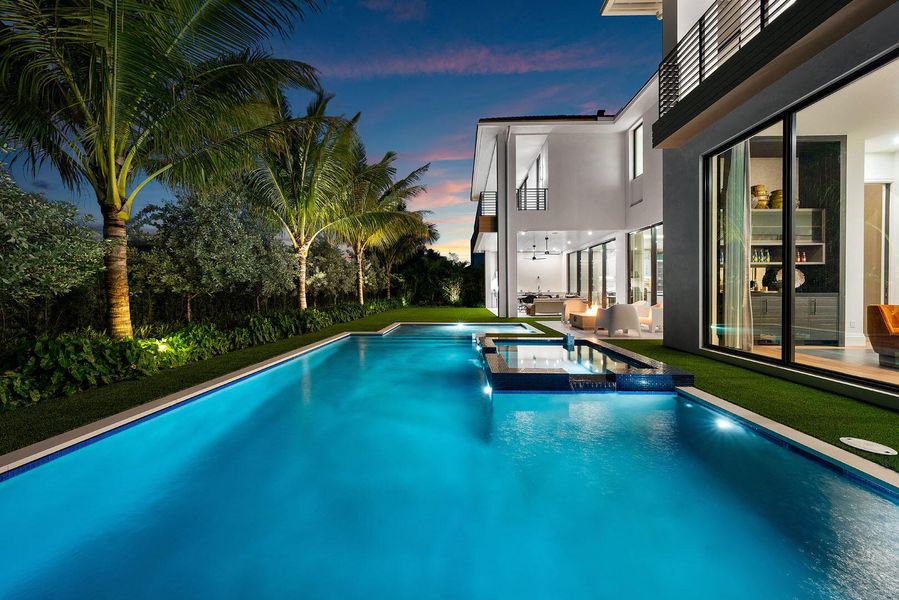 Front exterior of a new home in , Boca Raton, FL, highlighting curb appeal (Image 24).