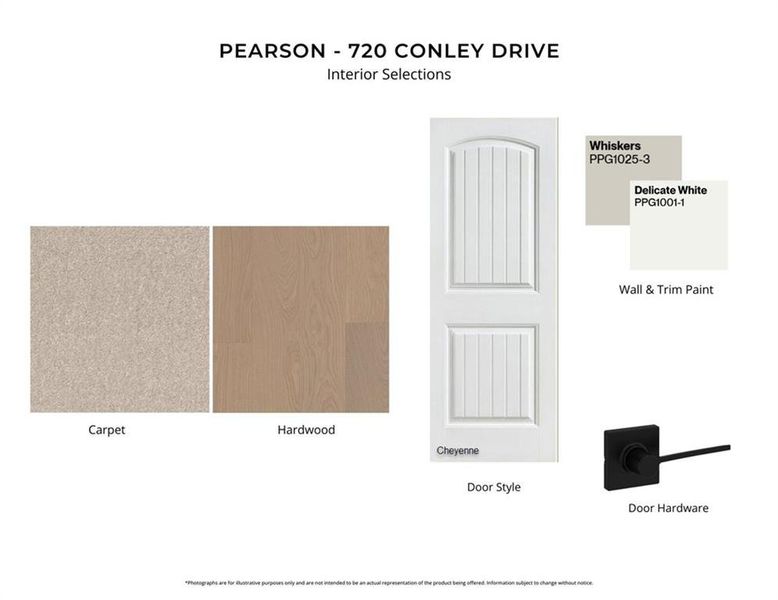 Sample of building materials used in homes in Governor’s Preserve, Canton (Image 7).