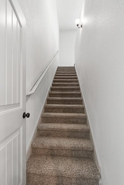 Representative unfurnished interior of a home built from the Rose- 1941SSC by Saratoga Homes in Paseo Del Este, El Paso (Image 34).