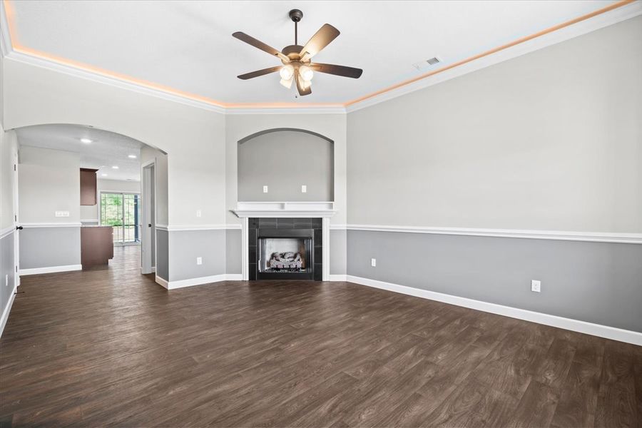 Image 28 representing the Wellford by Enchanted Homes in Hampshire Heights, Moore, SC.