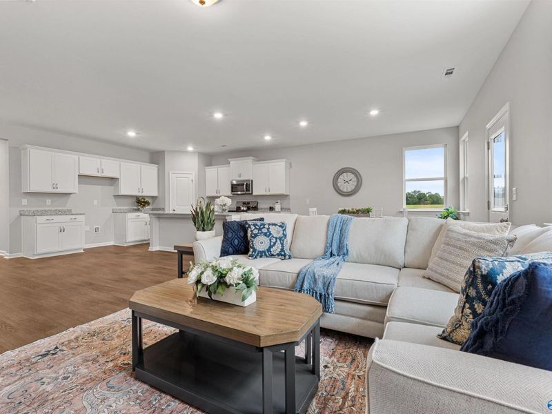 Furnished interior view inside a new home in Bailey Park, Fayetteville (Image 4).