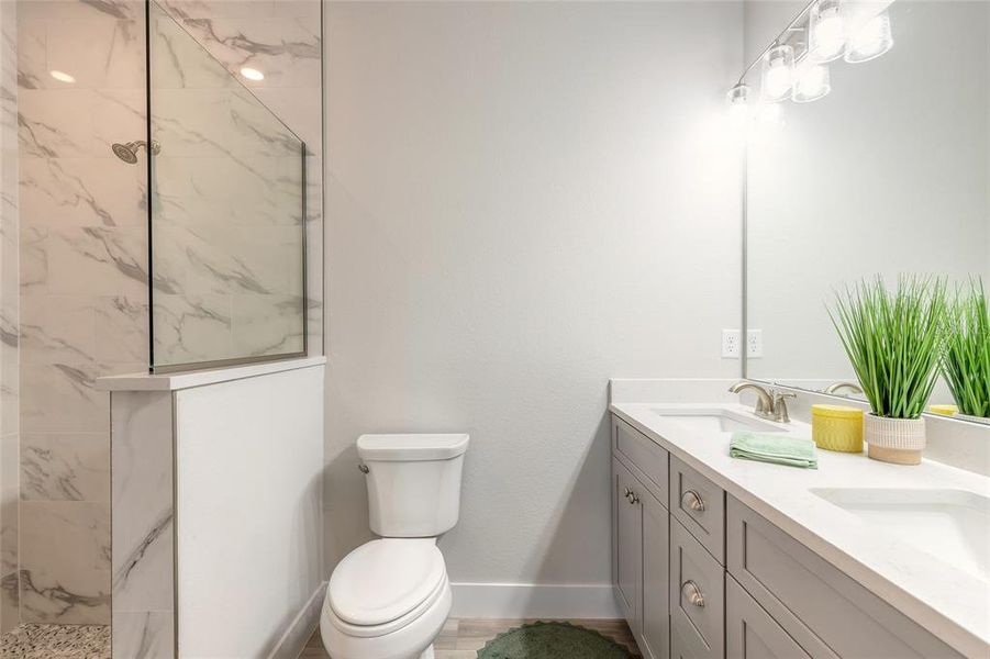 Furnished interior view inside a new home in , New Smyrna Beach (Image 18).