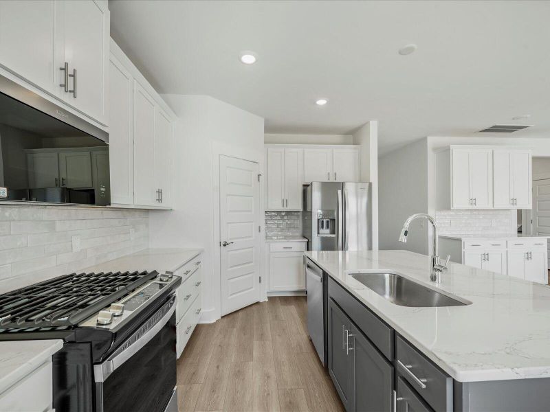 Furnished interior view inside a new home in The Coves at Lakes of Cane Bay II, Summerville (Image 5).