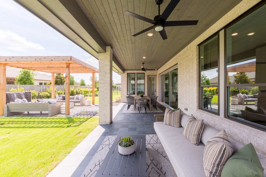 Representative exterior details of a home built from the Camden by Tri Pointe Homes in Evergrove, Richmond (Image 23). Representative exterior details of a home built from the Camden by Tri Pointe Homes in Evergrove, Richmond (Image 23).