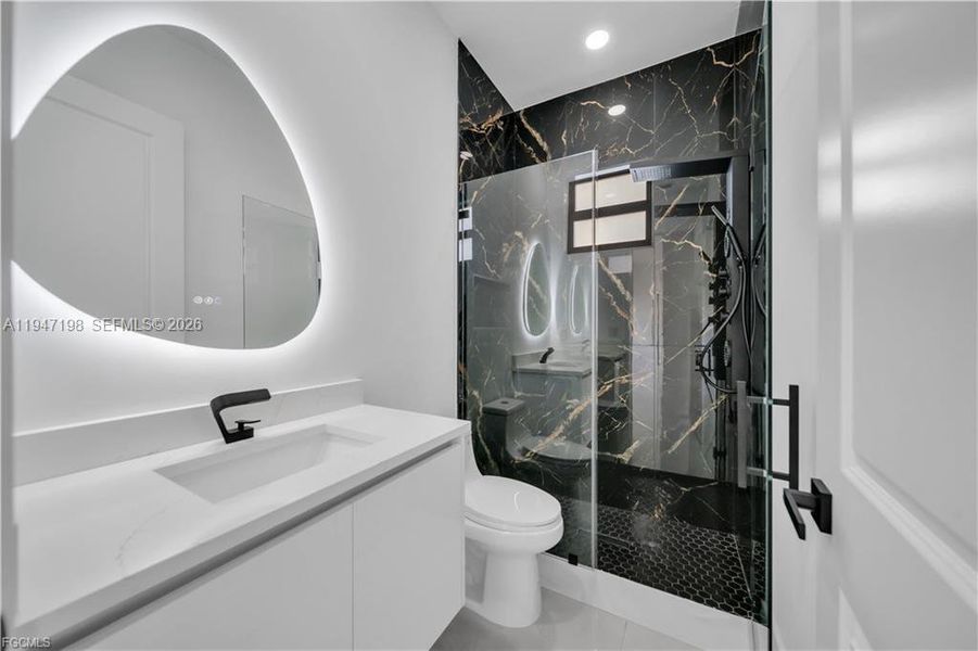 Furnished interior view inside a new home in , Lehigh Acres (Image 10).