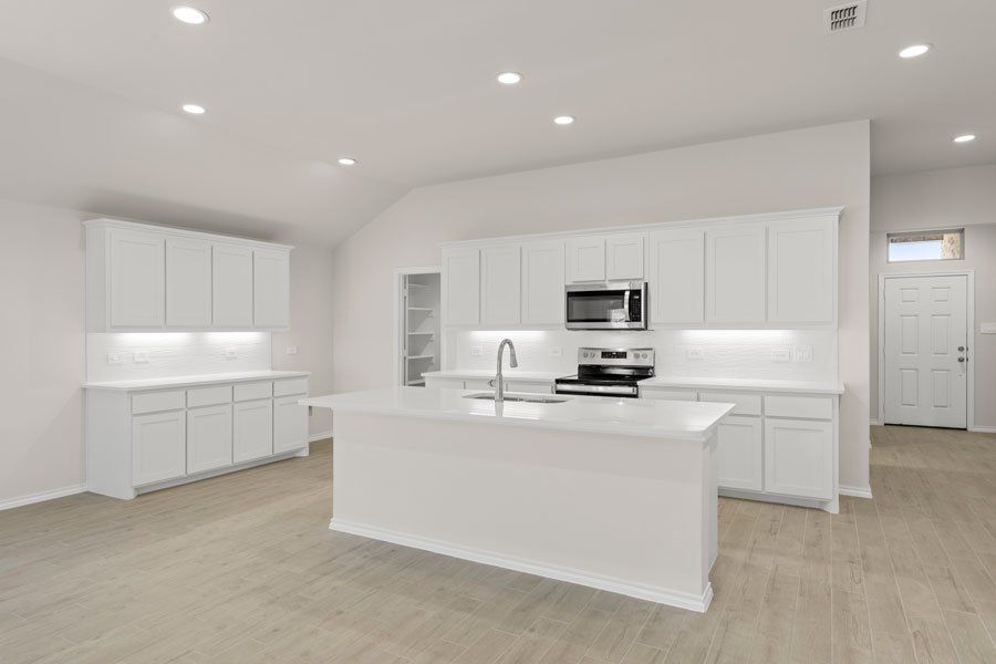 Representative exterior photo of a completed home built from the Lincoln by Impression Homes in Northspur, Terrell, TX (Image 5).