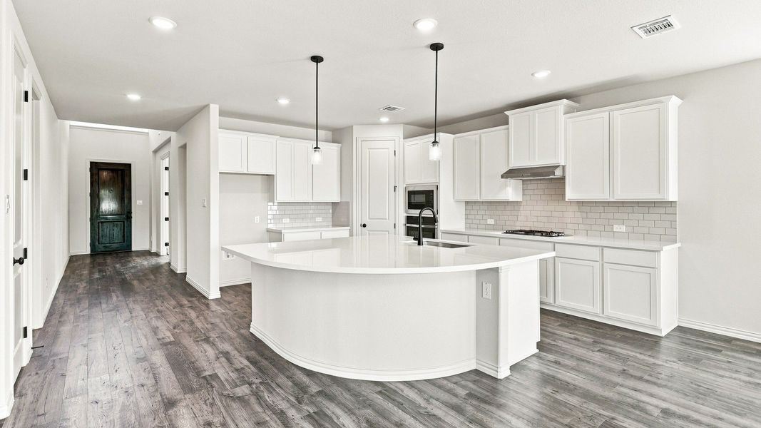 Furnished interior view inside a new home in Taylor Estates, Corinth (Image 6).