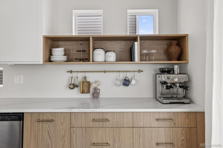 Extra cabinetry installed by seller